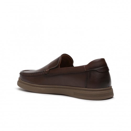 Мокасины мужские, цвет КОРИЧНЕВЫЙ, FL603_Z262-3_BROWN "FL603_Z262-3_BROWN" 4
