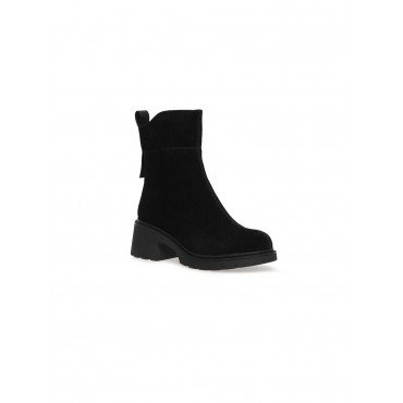 Ботинки женские Велюр Арт: CSN264 -W46-F119A -W -BLACK "CSN264 -W46-F119A -W -BLACK" 1