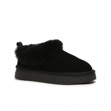 Угги, Женские, цвет ЧЕРНЫЙ WD003_02CM-BL WD003_02CM-BL